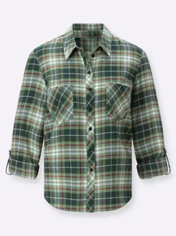 Witt Karobluse eucalyptus-moos-kariert – Produktbild 1 von 1