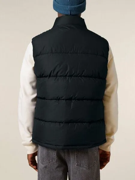 Human Family Human Family Basic Unisex Weste "Buffer" aus recyceltem Polyester, Schwarz, – Produktbild 3 von 3