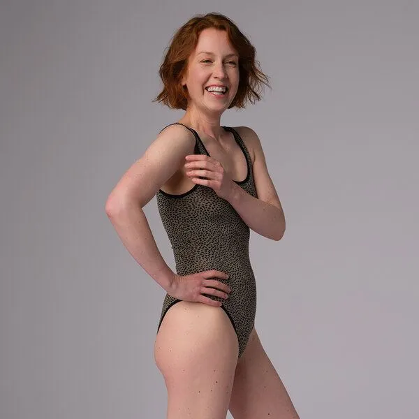 comazo|earth comazo|earth Fairtrade Body | GOTS zertifiziert, Olive bedruckt, – Produktbild 1 von 4
