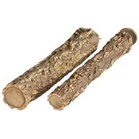 Kork-Deko Kork-Deko Sitzstange aus Kork-Rinde für Vögel | 2er-Set aus Naturkork | – Produktbild 1 von 1