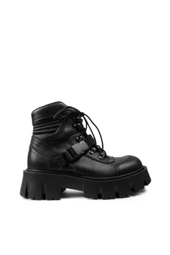 Altercore Altercore Damen vegan Stiefel Phantom, Schwarz, – Produktbild 3 von 3