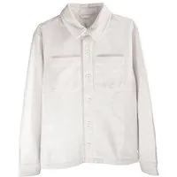 Greener Greener 100% recycelte Jacke Nicandra mit normaler Passform, Weiss, – Produktbild 1 von 1
