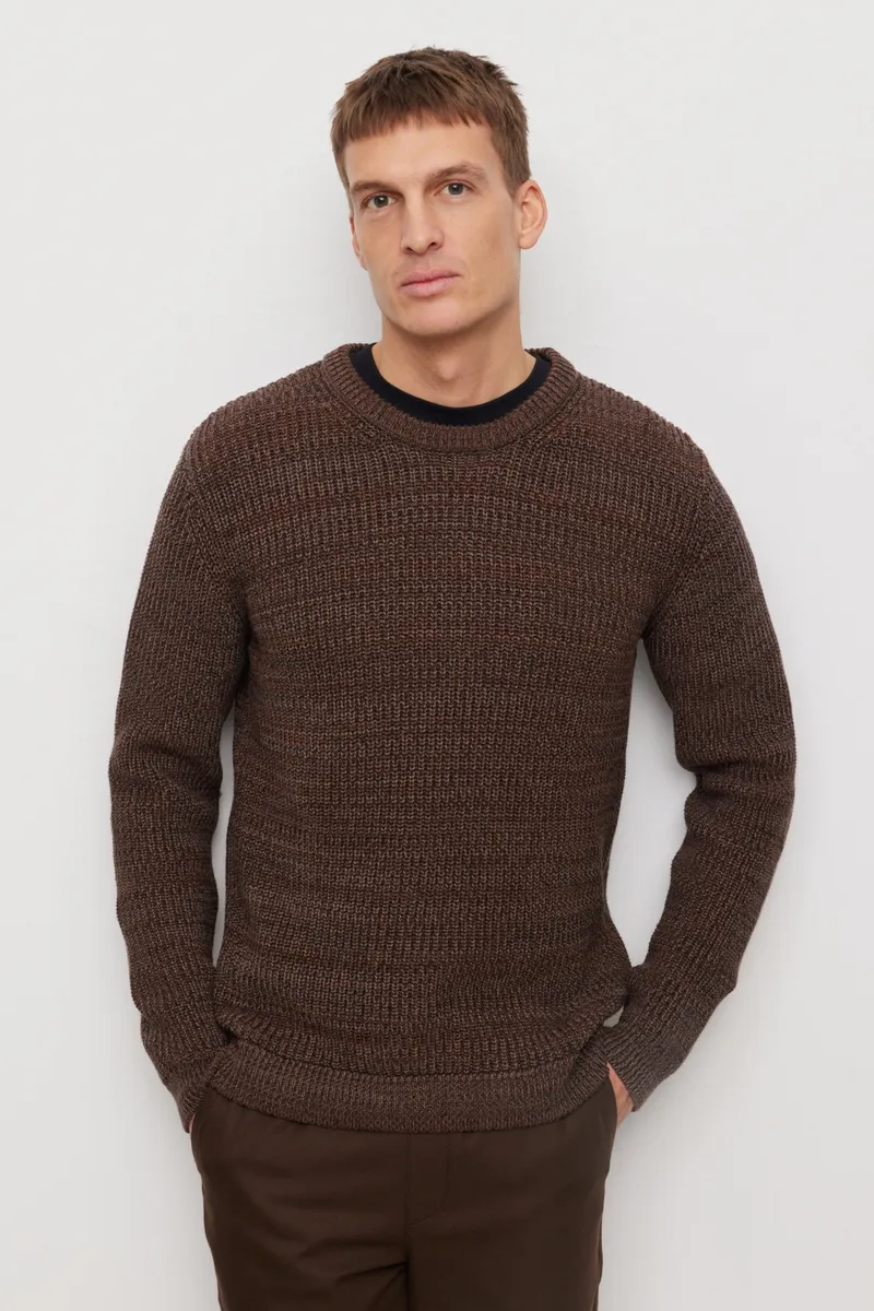 recolution Recolution Herren vegan Pullover Cress Chocolate, Braun, – Produktbild 2 von 2