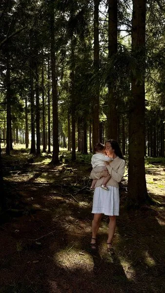 Wooliie Wooliie Handgefertigter 100% Kaschmirpullover – pflanzlich gefärbt, Unisex, Creme (naturfarbe), – Produktbild 4 von 4