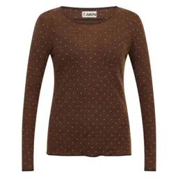 Jalfe Jalfe Longsleeve Wolle Punkte melange – Produktbild 1 von 1