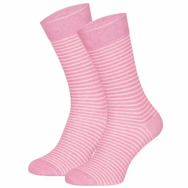 Opi and Max Opi and Max Ringelsocken für Damen (3er-Pack), Rosa, – Produktbild 1 von 2