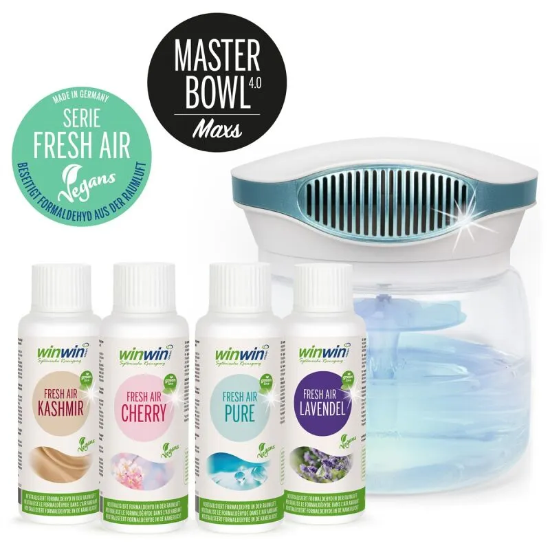 proVISION SET: MASTER Bowl 4.0 Maxs // - Blue + SET FRESH AIR Vegans 4 x 100ml – Produktbild 1 von 1