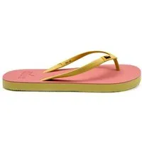 thies Vegane Eco 2-Tone Thies Flips aus Naturkautschuk, Lemon rose, – Produktbild 1 von 1