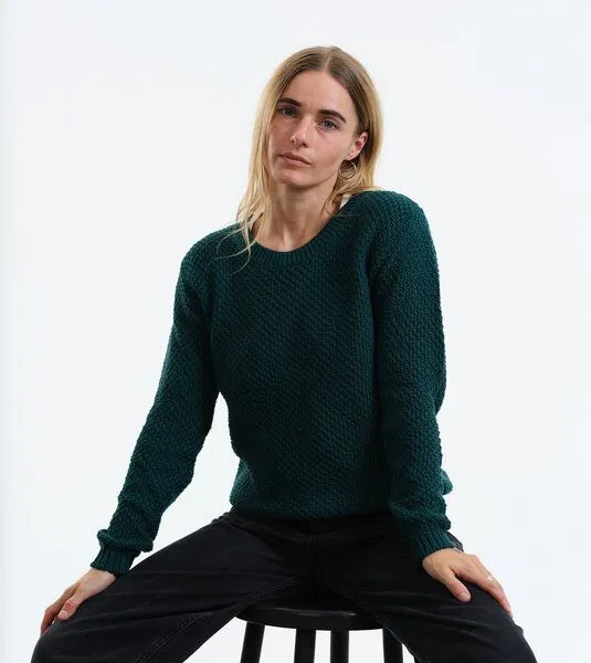 Gary Mash GARY MASH Pullover Lamona aus Biobaumwolle, Grün, – Produktbild 3 von 4