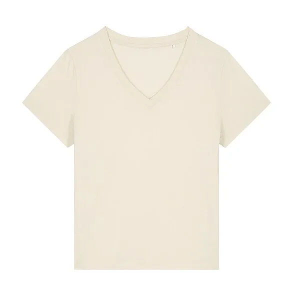 Greenspired Greenspired Nachhaltiges Damen V-Neck Shirt 155g/m² XS-XXL, Naturweiss, – Produktbild 1 von 1