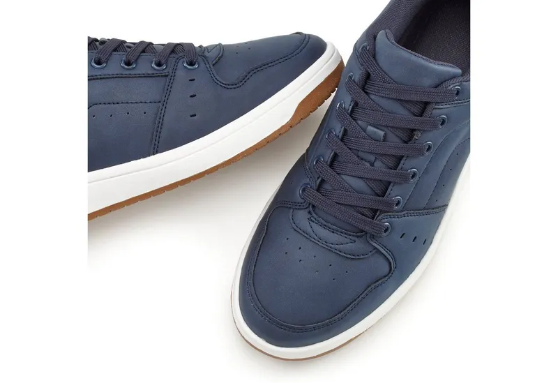 AUTHENTIC LE JOGGER AUTHENTIC LE JOGGER Schnürhalbschuh, Freizeitschuh, Schnürschuh, Turnschuh Sneaker im modischen Casual-Look VEGAN, Blau, – Produktbild 4 von 5