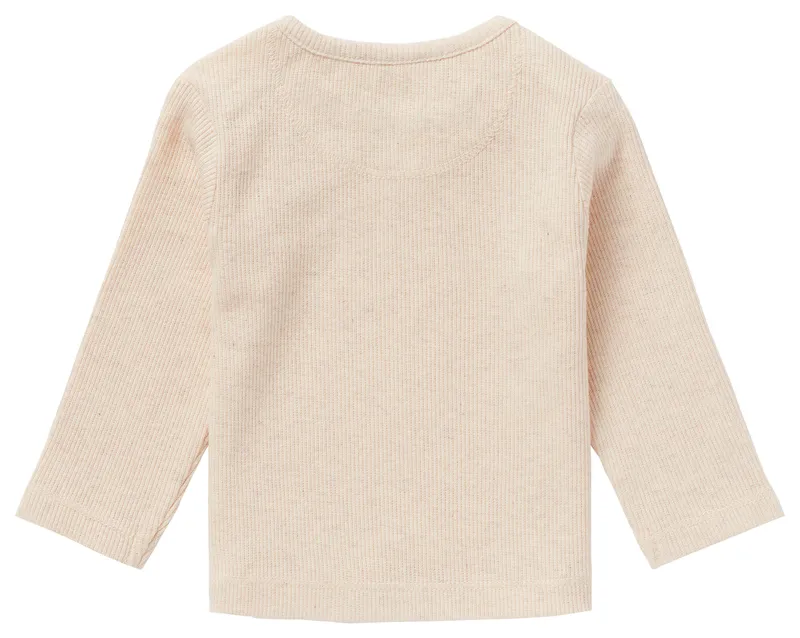 Noppies Newborn Langarmshirt Natal, Beige, – Produktbild 2 von 6