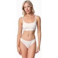 ORGANICATION ORGANICATION BELEEN | Bralette aus Bio-Baumwolle und TENCEL Modal, Off white, – Produktbild 1 von 1