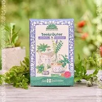 Die Stadtgärtner Die Stadtgärtner BIO-Saatgut-Set "Teekräuter" I Saatgut für alle Teeliebhaber I Samenmischung – Produktbild 1 von 1