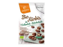 Landgarten Landgarten Bio-Kürbiskerne in Vollmilch-Schokolade, 50 g – Produktbild 1 von 1