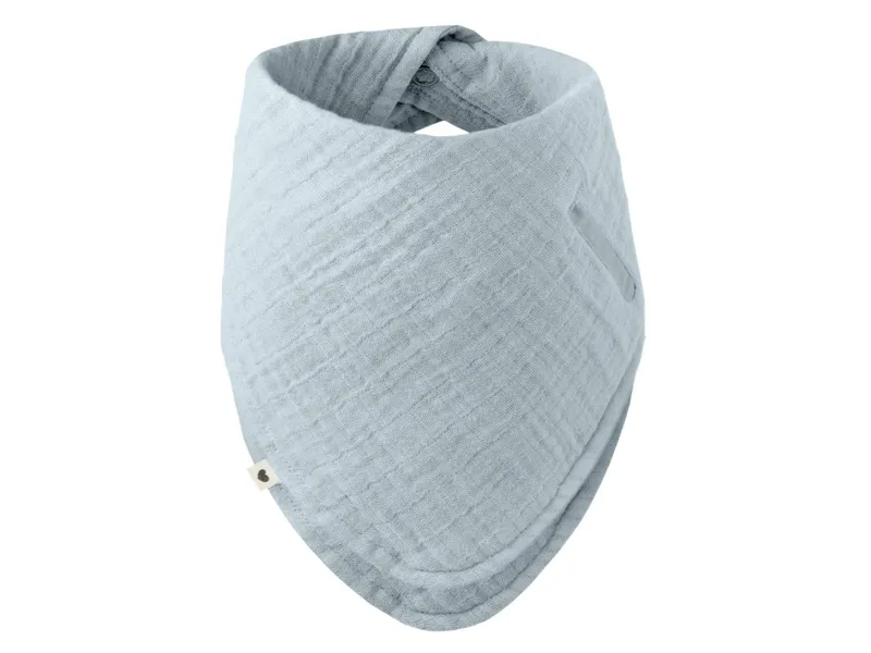 BIBS BIBS Dreieckstuch Bandana Bio-Baumwolle Musselin Bib Onesize Maße 27 x 27 cm, Blau, – Produktbild 1 von 2