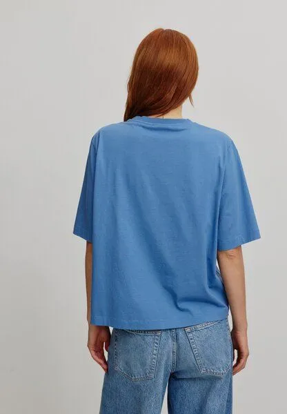recolution Damen T-Shirt aus Bio-Baumwolle - AZOLLA - recolution, Electric blue (blau), – Produktbild 3 von 4
