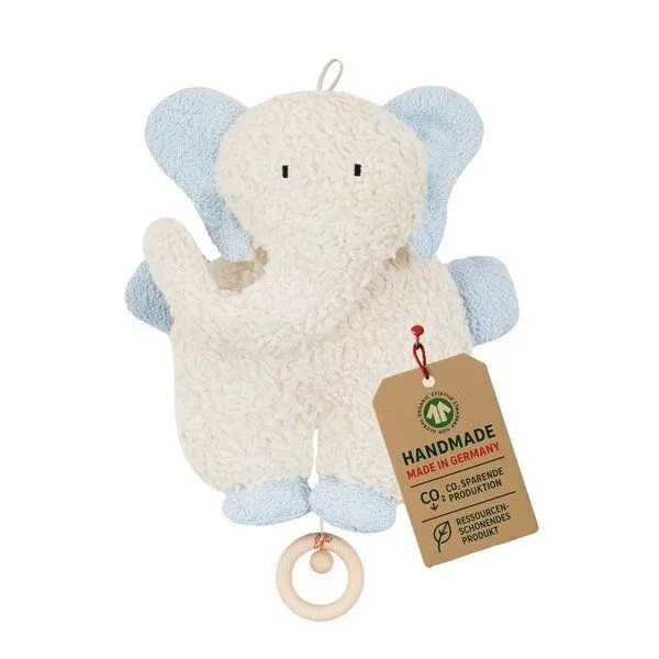 Efie Efie Spieluhr Elefant hellblau, kbA (organic) – Produktbild 5 von 8