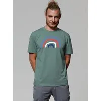 watapparel watapparel T-Shirt Unisex Regenbogen, Green bay, – Produktbild 1 von 1