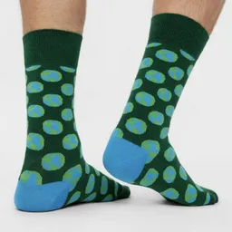 Natural Vibes Natural Vibes Earth Socken Bio GOTS |Bunte Socken |Herren Damen Socken | Funny Socks – Produktbild 1 von 1