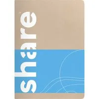 Share share Notizheft DIN A6 kariert, pastellblau – Produktbild 1 von 1