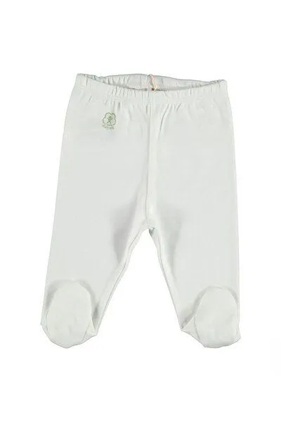 Biorganic Biorganic Basic Nature Bio-Baumwollhose mit Fuß, Ecru(natur), – Produktbild 1 von 2