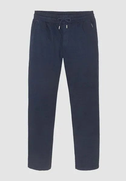 recolution Herren Jogg Chino aus Bio-Baumwoll Mix - TARO - recolution, Dark navy (blau), – Produktbild 3 von 5