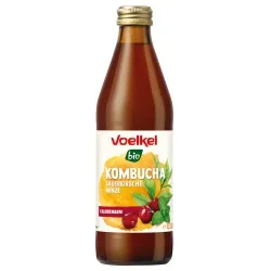 Voelkel Kombucha mit Sauerkirsche & Minze MEHRWEG Pfand 0,25 âÇ¬ – Produktbild 1 von 1