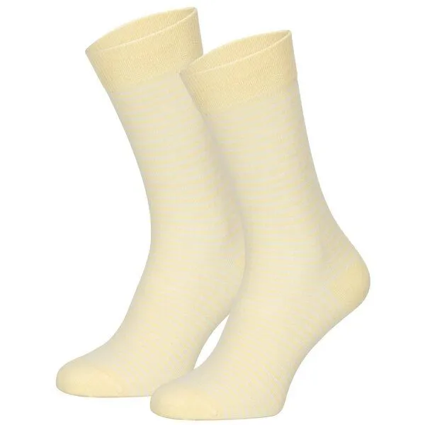 Opi and Max Opi and Max Ringelsocken für Damen (3er-Pack), Gelb, – Produktbild 1 von 2