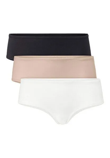 hessnatur hessnatur Panty Regular Cut im 3er Pack COTTON FEEL aus Bio-Baumwolle, Puder, – Produktbild 6 von 7