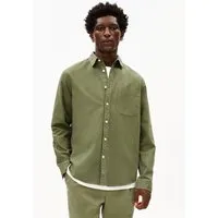 ARMEDANGELS ARMEDANGELS GMT DYE LINO Herren Hemd aus Leinen-Mix, Fatigue green, – Produktbild 1 von 1
