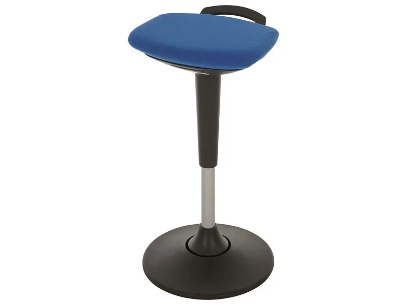 Mulitbewegliche Stehhilfe mit Griff, Blau, – Produktbild 1 von 1