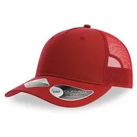 Atlantis Headwear Atlantis Headwear Atlantis Zion Cap Mesh - Basecap zweifarbig aus Recyceltem Polyester Truckercap, Rot/rot, – Produktbild 1 von 1