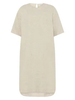 KnowledgeCotton Apparel KnowledgeCotton Apparel T-Shirt-Kleid aus Bio-Leinen – Produktbild 1 von 1