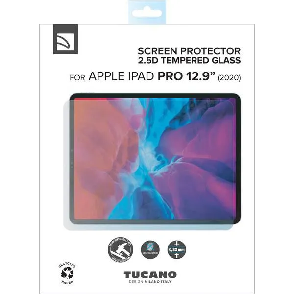 Tucano Displayschutzglas für Apple iPad Pro 12.9 (2020/2021) (61595) – Produktbild 1 von 1