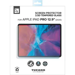 Tucano Displayschutzglas für Apple iPad Pro 12.9 (2020/2021) (61595) – Produktbild 1 von 1