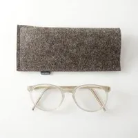matilda k manufaktur matilda k. manufaktur Brillenetui aus Wollfilz zum Einstecken in verschiedenen Farben 'justus', Braun, – Produktbild 1 von 1
