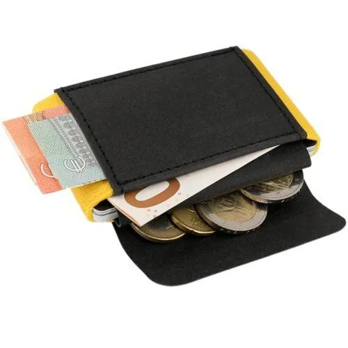 ANDERS & KOMISCH ANDERS & KOMISCH Kleines nachhaltiges Portemonnaie mit Münzfach - A&K MINI CLASSIC, Black, – Produktbild 3 von 4