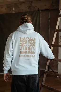 Kultgut Kultgut Artdesign- Biofair- Vintagelook Kapuzenpullover / Voyage – Produktbild 1 von 1