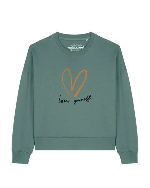 watapparel watapparel Sweatshirt Frauen Self Love, Green bay, – Produktbild 1 von 2