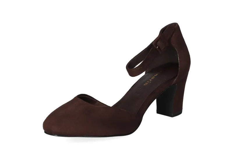 Tamaris Tamaris Klassische Pumps 1-24412-41-304 Damen Textil brown Keilpumps, Braun, – Produktbild 2 von 5