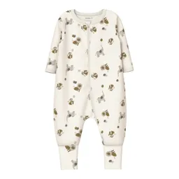 name it Name It 2er-Pack Schlafoveralls mit Klappfuß Tiere – Produktbild 1 von 1