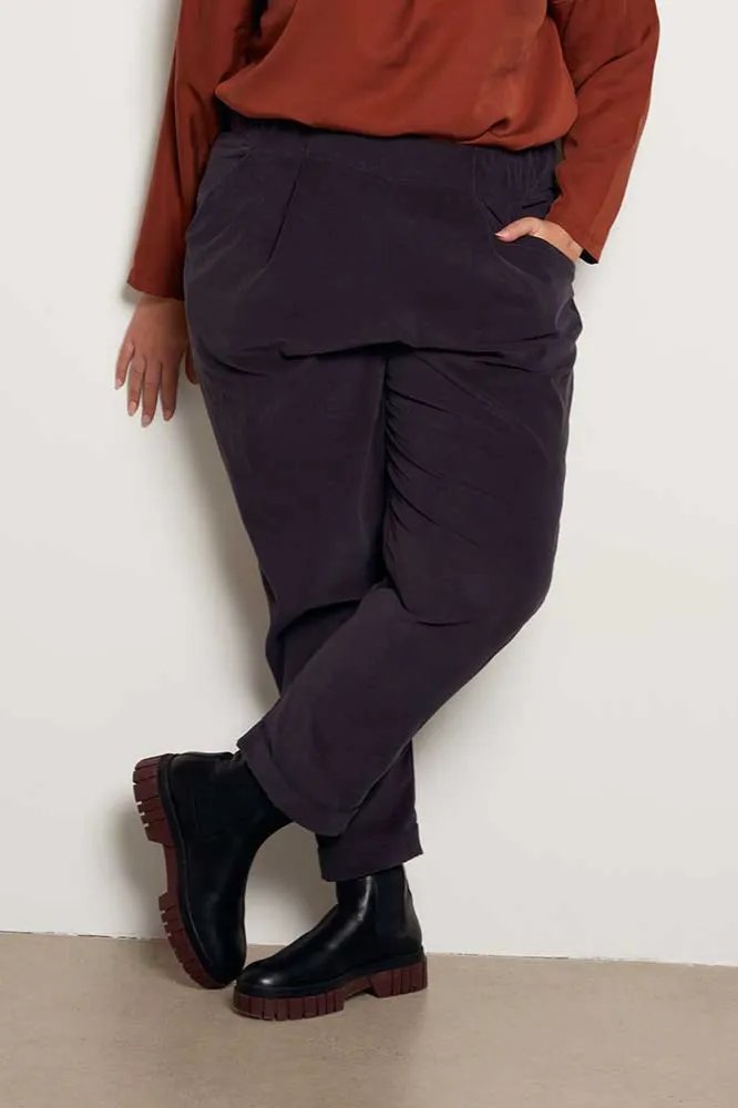 WiDDA Widda Damen vegan Hose Sepp Grey, Dunkelgrau, – Produktbild 2 von 2