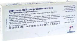 Weleda WELEDA CUPRUM METALLICUM praep.D 30 Ampullen 8X1 ml Ampullen – Produktbild 1 von 1