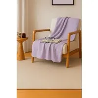 Sandiik Sandiik Musselin Plaid Soft Curve 120x180cm, Flieder, – Produktbild 1 von 1