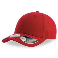 Atlantis Headwear Atlantis Headwear Atlantis Joshua Cap Klassische Baseballkappe verstellbarer Klettverschluss, Rot, – Produktbild 1 von 1
