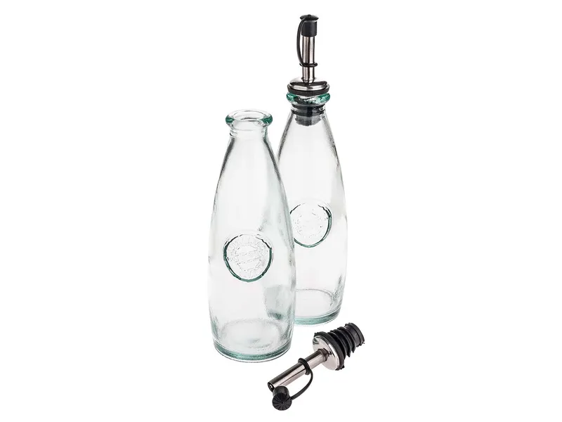 Essig- und Öl-Set "Authentic" aus Recyclingglas, 2 x 300 ml – Produktbild 1 von 1