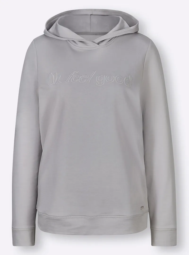 feel good Shirt steingrau, Steingrau, – Produktbild 1 von 2