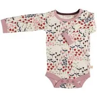 Pigeon by Organics for Kids Pigeon by Organics for Kids Kinder-Langarmbody mit Aufdruck – Produktbild 1 von 1