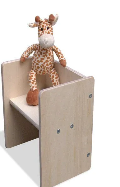 Die Schreiner Christoph Siegel Die Schreiner Christoph Siegel Kinder Wendehocker 2mount - naturbelassen - zum selbst zusammen bauen – Produktbild 2 von 4